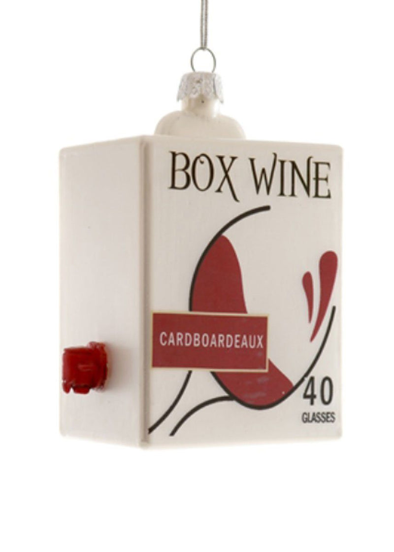 Boxed Wine Ornament