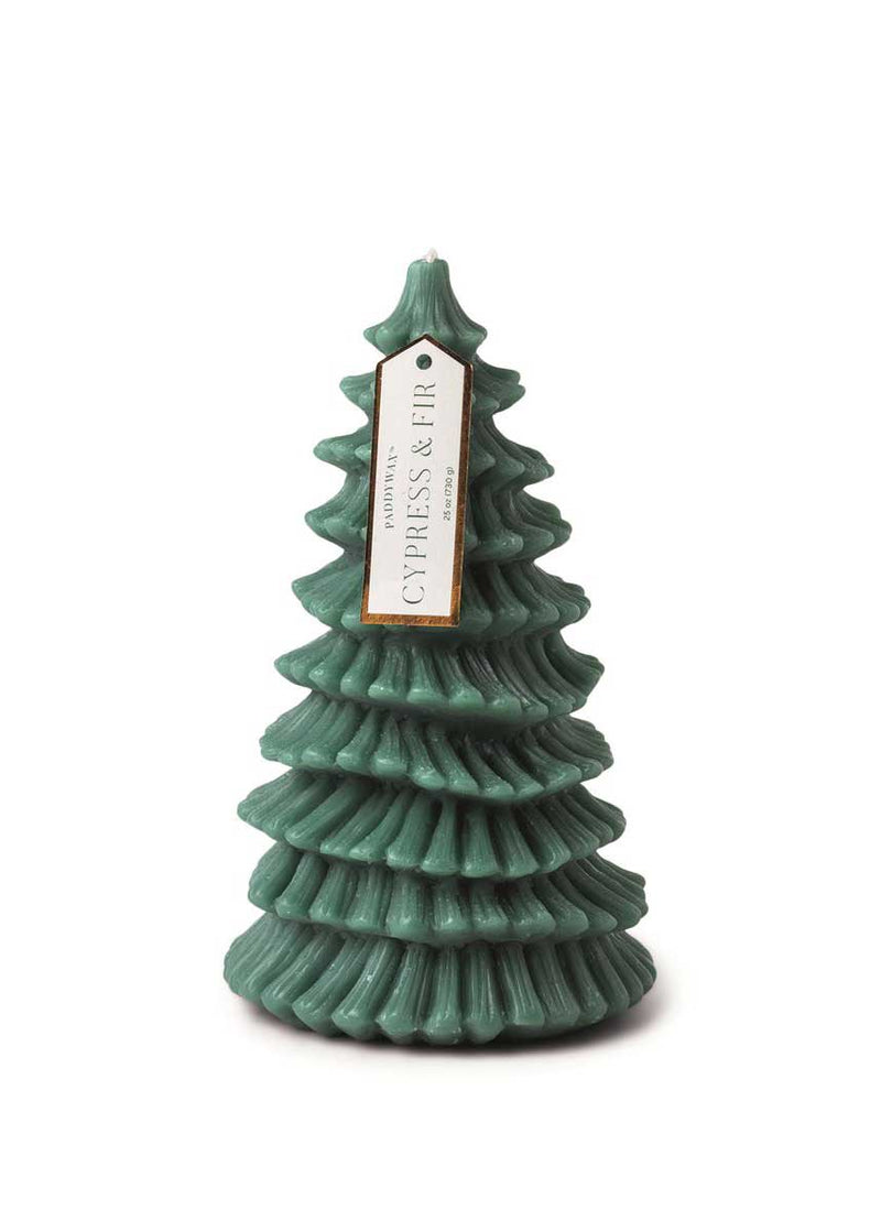 Tall Cypress & Fir Tree Totem Candle