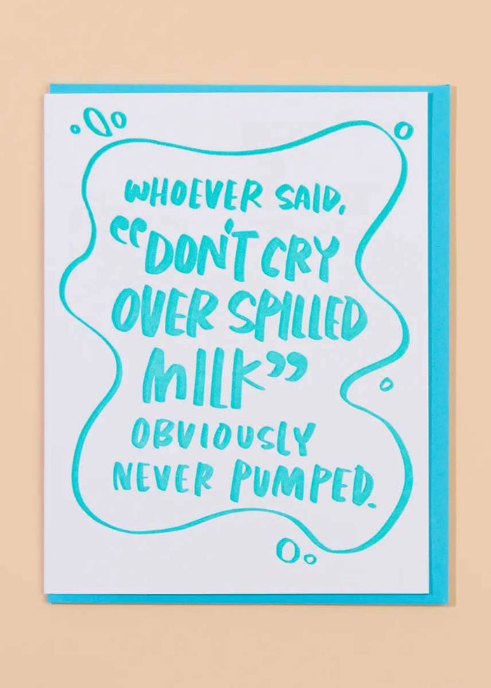 Spilled Milk Card