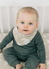 Sand Rainbow Triangle Bib