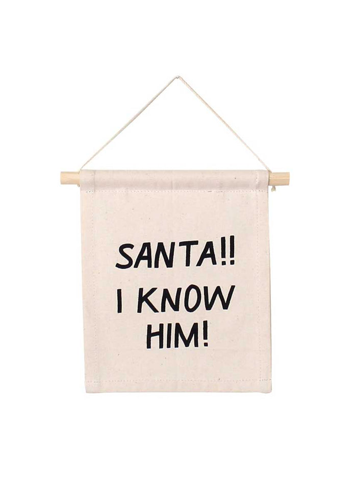 Santa!! I Know Him! Hang Sign