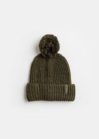 Toddler Mad Hatter Speckled Knit Beanie - Hunter Green