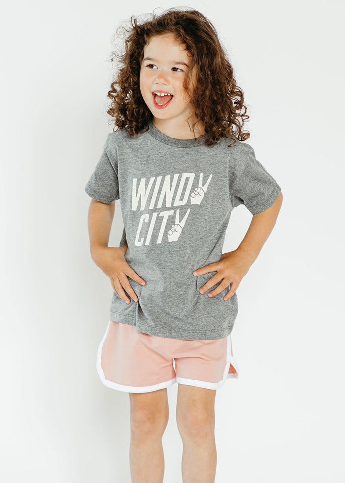 Grey Windy City Tee - Toddler