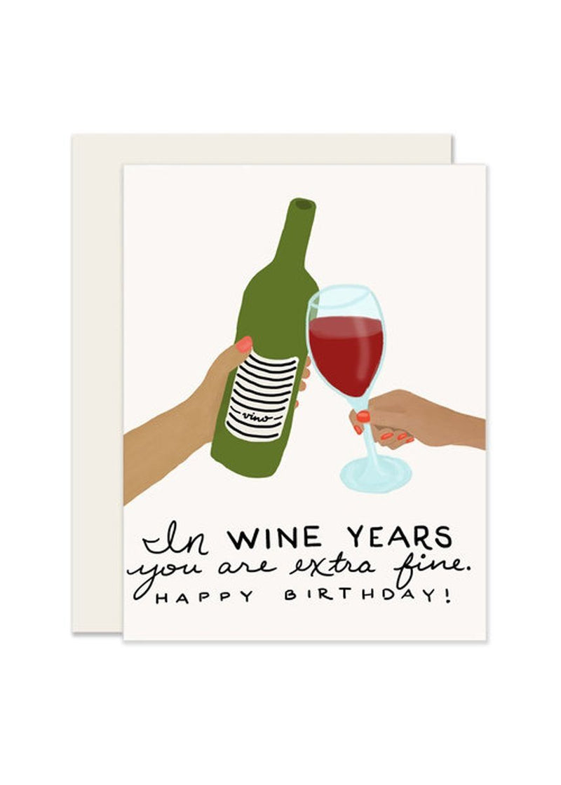 Wine Years Card