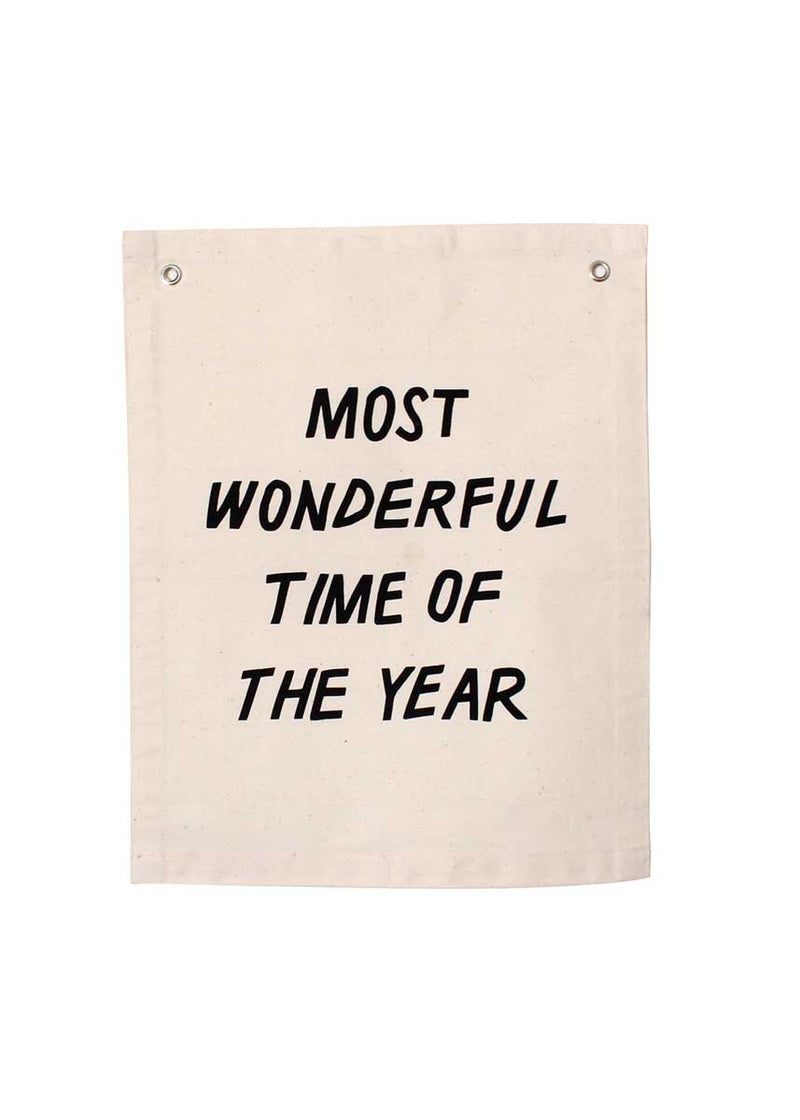 Most Wonderful Time Banner